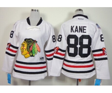 Chicago Blackhawks #88 Patrick Kane 2015 Winter Classic White Womens Jersey