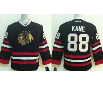 Chicago Blackhawks #88 Patrick Kane Black Kids Jersey