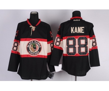 Chicago Blackhawks #88 Patrick Kane Black Third Jersey