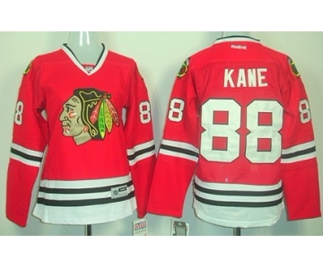 Chicago Blackhawks #88 Patrick Kane Red Womens Jersey