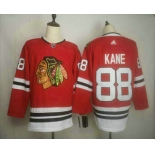 Men's Chicago Blackhawks #88 Patrick Kane adidas Home Authentic Red Player Jersey