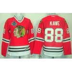 Women's Chicago Blackhawks #88 Patrick Kane 2015 Stanley Cup Red Jersey