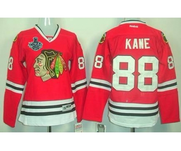 Women's Chicago Blackhawks #88 Patrick Kane 2015 Stanley Cup Red Jersey