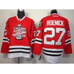 Chicago Blackhawks #27 Jeremy Roenick 2013 Champions Commemorate Red Jersey