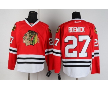 Chicago Blackhawks #27 Jeremy Roenick Red Jersey