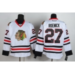 Chicago Blackhawks #27 Jeremy Roenick White Jersey