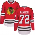 Adidas Chicago Blackhawks #72 Artemi Panarin Red Home Authentic Stitched NHL Jersey