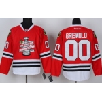 Chicago Blackhawks #00 Clark Griswold 2013 Champions Commemorate Red Jersey