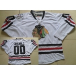 Chicago Blackhawks #00 Clark Griswold 2015 Winter Classic White Jersey