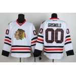 Chicago Blackhawks #00 Clark Griswold White Jersey