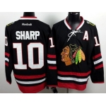 Chicago Blackhawks #10 Patrick Sharp 2014 Stadium Series Black Jersey