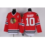 Chicago Blackhawks #10 Patrick Sharp Red Jersey