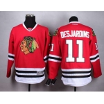 Chicago Blackhawks #11 Andrew Desjardins Red Jersey