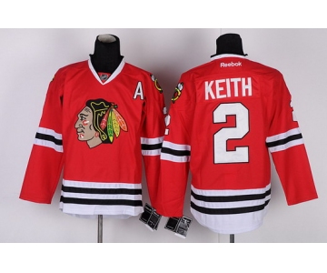 Chicago Blackhawks #2 Duncan Keith Red Jersey