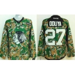 Chicago Blackhawks #27 Johnny Oduya 2014 Camo Jersey