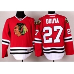 Chicago Blackhawks #27 Johnny Oduya Red Jersey