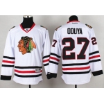 Chicago Blackhawks #27 Johnny Oduya White Jersey