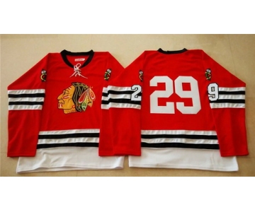 Chicago Blackhawks #29 Bryan Bickell 1960-61 Red Vintage Jersey