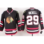 Chicago Blackhawks #29 Bryan Bickell 2014 Stadium Series Black Jersey