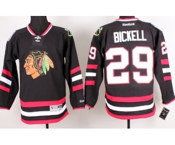 Chicago Blackhawks #29 Bryan Bickell 2014 Stadium Series Black Jersey