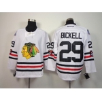 Chicago Blackhawks #29 Bryan Bickell 2015 Winter Classic White Jersey