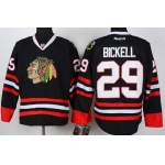 Chicago Blackhawks #29 Bryan Bickell Black Jersey