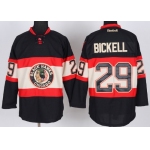 Chicago Blackhawks #29 Bryan Bickell Black Third Jersey