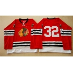 Chicago Blackhawks #32 Michal Rozsival 1960-61 Red Vintage Jersey