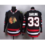 Chicago Blackhawks #33 Scott Darling 2014 Stadium Series Black Jersey