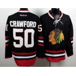 Chicago Blackhawks #50 Corey Crawford 2014 Stadium Series Black Jersey