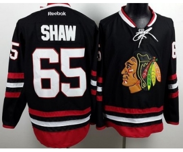 Chicago Blackhawks #65 Andrew Shaw 2014 Stadium Series Black Jersey