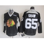 Chicago Blackhawks #65 Andrew Shaw 2014 Training Black Jersey