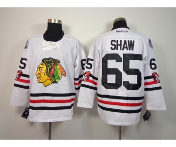 Chicago Blackhawks #65 Andrew Shaw 2015 Winter Classic White Jersey