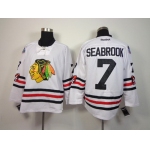 Chicago Blackhawks #7 Brent Seabrook 2015 Winter Classic White Jersey