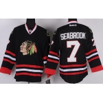 Chicago Blackhawks #7 Brent Seabrook Black Jersey