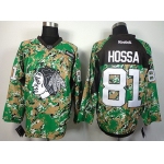 Chicago Blackhawks #81 Marian Hossa 2014 Camo Jersey