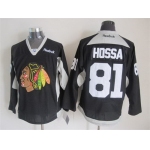 Chicago Blackhawks #81 Marian Hossa 2014 Training Black Jersey