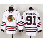 Chicago Blackhawks #91 Brad Richards White Jersey