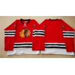 Chicago Blackhawks Blank 1960-61 Red Vintage Jersey