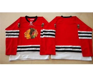 Chicago Blackhawks Blank 1960-61 Red Vintage Jersey