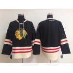 Chicago Blackhawks Blank 2015 Winter Classic Black Jersey