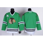 Chicago Blackhawks Blank Green Jersey