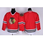 Chicago Blackhawks Blank Red Jersey