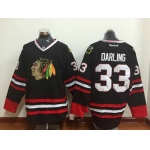 Men's Chicago Blackhawks #33 Scott Darling Black Jersey