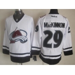 Colorado Avalanche #29 Nathan MacKinnon 2014 White Jersey