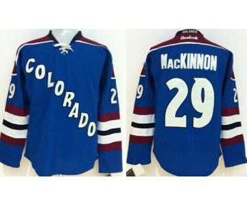 Colorado Avalanche #29 Nathan MacKinnon Blue Third Jersey