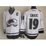 Colorado Avalanche #19 Joe Sakic 2014 White Jersey