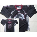 Colorado Avalanche #19 Joe Sakic Black Ice Jersey