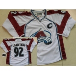 Colorado Avalanche #92 Gabriel Landeskog White Jersey