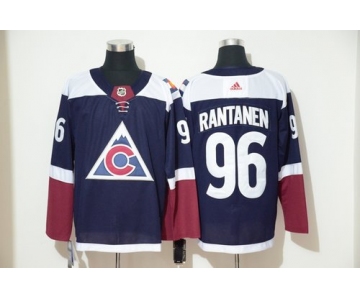 Men's Colorado Avalanche 96 Mikko Rantanen Navy Adidas Jersey